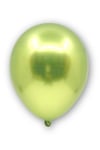 Açık Yeşil Renkli Krom Balon 10 Adet 30cm Çok Parlak Canlı Parti Safari Hayvanları Doğum Günü Balonu