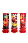 Arabalar Temalı Cars Şimşek Mcqueen 3'lü Köpük Balon Arabalar Figürlü Köpük Baloncuk 60 ml
