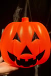 Balkabağı 23x19 Cm Işıklı Müzikli Sese Ve Dokunmaya Duyarlı Halloween Dekoru Cadılar Bayramı Süsü
