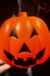 Balkabağı 45x37 Cm Işıklı Müzikli Sese Ve Dokunmaya Duyarlı Halloween Dekoru Cadılar Bayramı Kabak