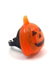 Balkabağı Yüzük Halloween Partisi Cadılar Bayramı Aksesuarı 3 Fonksiyonlu Rengarenk Işıklı 3x3.5 Cm
