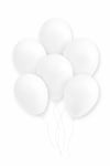 Beyaz Renkli Pastel Balon 50 Adet Lateks Parti Konsept 30 Cm Dekorasyon Kına Doğum Günü Balonu Süsü