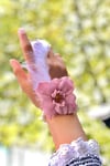 Bride To Be 10 Adet Nedime Gelin Bilekliği Tüy Inci Detaylı Pudra Pembe Renk Bekarlığa Veda Partisi