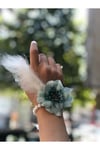 Bride To Be 10 Adet Nedime Gelin Bilekliği Tüy Ve Inci Detaylı Mint Yeşili Bekarlığa Veda Partisi