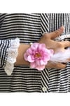 Bride To Be 10 Adet Nedime Gelin Bilekliği Tüy Ve Inci Detaylı Koyu Pembe Bekarlığa Veda Partisi