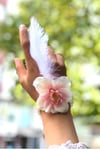 Bride To Be 10 Adet Nedime Gelin Bilekliği Tüy Ve Inci Detaylı Beyaz Somon Bekarlığa Veda Partisi