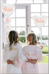 Bride To Be 5 Parça 7 Balon Folyo Kalp Set Beyaz Üstüne Rose Gold Renk 100 Cm Bekarlığa Veda Partisi