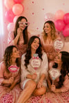 Bride To Be Pankart Seti 10 Adet 30 cm Bekarlığa Veda Gelin Partisi Fotoğraf Çekim Aksesuarı