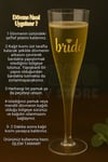 Bride To Be Partisi Kadeh Şampanya Bardağı 6lı Bekarlığa Veda Partisi Mika Sert Bardak Dövmeli