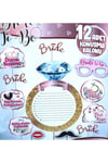 Bride To Be Temalı 12 Adet Konuşma Balonu Darısı Başıma Listesi Bekarlığa Veda Partisi Süs Seti