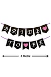 Bride To Be Yazılı Yazı Süsü Bekarlığa Veda Partisi Konsepti Malzemeleri 2 Metre Karton Flama Banner