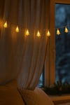 Çam Ağacı Şekilli Yılbaşı Ağaç Işık Süsü 4 Metre 20 Ledli Günışığı Renk Fişli Dekor Aydınlatma