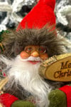 Dans Eden Noel Baba Müzikli Işıklı 30 Cm Kırmızı Kıyafetli Hediye Torbalı Yılbaşı Yeni Yıl Süsü