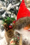 Dans Eden Noel Baba Müzikli Işıklı 30 Cm Kırmızı Kıyafetli Hediye Torbalı Yılbaşı Yeni Yıl Süsü
