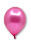 Fuşya Renkli Metalik Balon 50 Adet 30 Cm Lateks Parti Konsept Temalı Ruby Renginde Doğum Günü Balonu