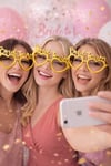 Gold Bride Team Gözlük Nedime Gözlüğü Bride To Be Malzemeleri Bekarlığa Veda Partisi Aksesuarı Mika