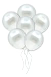 Gümüş Konfetili Şeffaf Ve Beyaz Metalik Balon Seti 20 Adet 30 Cm Içi Gözüken Gri Pullu Balon Pulu