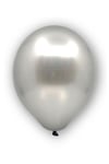 Gümüş Renkli Metalik Balon 50 Adet 30 Cm Gri Silver Lateks Parti Konsept Temalı Doğum Günü Balonu