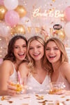 Gümüş Team Bride Taç Nedime Tacı Bride To Be Malzemeleri Bekarlığa Veda Partisi Aksesuarı Sert Mika