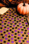 Halloween Örümcek Serpiştirmelik Masa Konfeti Cadılar Bayramı Partisi 1.5 cm 125 Adet Parlak Plastik