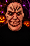 Halloween Vampir Yaratık Maskesi Korku Cadılar Bayramı Yetişkin Kostüm Parti Dekor Aksesuarı