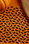 Halloween Yarasa Serpiştirmelik Masa Konfeti Cadılar Bayramı Partisi 1.5 cm 150 Adet Parlak Plastik