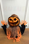 Hareketli Sesli Işıklı 3 Fonksiyonlu Yarım Vücut 45x60 Cm Halloween Partisi Cadılar Bayramı Dekor