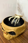 Hareketli Sesli Işıklı Kafatası Şeker Kovası Gizli İskelet Eli 25x12 Cm Halloween Cadılar Bayramı