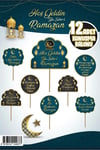 Hoşgeldin Ramazan Konuşma Balonu 11 Ayın Sultanı Yazılı Dini Islami Bayram Fotoğraf Çekilme Süsü