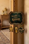 Hoşgeldin Ya Şehri Ramazan Yazılı Asmalı Tavan Sarkıt Süsü Ramazan Bayramı 130x33 Cm Islami Din Süsü
