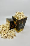 Iyi Bayramlar Yazılı Mısır Kutusu 8 Adet 8x12 Cm Pop Corn Darı Kabı Ramazan Bayramı Cips Kutusu Gb
