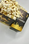 Iyi Bayramlar Yazılı Mısır Kutusu 8 Adet 8x12 Cm Pop Corn Darı Kabı Ramazan Bayramı Cips Kutusu Gb