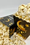 Iyi Bayramlar Yazılı Mısır Kutusu 8 Adet 8x12 Cm Pop Corn Darı Kabı Ramazan Bayramı Cips Kutusu Gb
