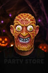 Kanlı Suratlı Pörtlek Gözlü Maske 24x21 Cm Plastik Cadılar Bayramı Halloween Parti Kostüm Aksesuar