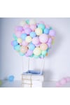 Karışık Makaron Balon 10 Adet 30 Cm Pastel Somon Yeşil Sarı Pembe Mor Mavi Doğum Günü Parti Konsepti