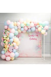 Karışık Makaron Balon 10 Adet 30 Cm Pastel Somon Yeşil Sarı Pembe Mor Mavi Doğum Günü Parti Konsepti