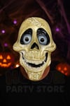 Kemik Surat Maske 30x22 Cm Plastik Cadılar Bayramı Halloween Parti Korku Kurukafa Maske Aksesuar