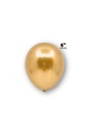Küçük Mini Boy Gold Renkli Krom Balon 10 Adet 6 Inç 15 Cm Altın Sarısı Çok Parlak Doğum Günü Balonu