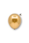 Küçük Mini Boy Gold Renkli Krom Balon 50 Adet 6 Inç 15 Cm Altın Sarısı Çok Parlak Doğum Günü Balonu