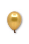 Küçük Mini Boy Gold Renkli Metalik Balon 50 Adet 6 Inç 15 Cm Altın Sarısı Parti Doğum Günü Balonu