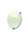 Küçük Mini Boy Yeşil Renkli Makaron Balon 10 Adet 6 Inç 15 Cm Parti Balonu Soft Renk Doğum Günü Süs