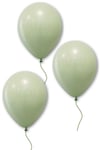 Küf Yeşili Balon 10 Adet 30 Cm Pastel Koyu Yeşil Parti Balonu Doğum Günü Partisi Konsept Temalı Süs