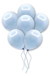Mavi Makaron Balon 10 Adet 30 Cm Pastel Rengi Parti Balonu Soft Renk Doğum Günü Partisi Konsepti Süs
