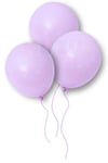 Mor Makaron Balon 50 Adet 30 Cm Pastel Rengi Parti Balonu Soft Renk Doğum Günü Partisi Konsepti Süs