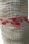 Mumya Kuru Kafa Hareketli Sesli Işıklı Dekor 80 Cm Sese Harekete Duyarlı Halloween Cadılar Bayramı