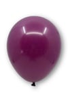 Mürdüm Balon 10 Adet 30 Cm Pastel Renkli Koyu Mor Rengi Parti Balonu Doğum Günü Partisi Konsepti