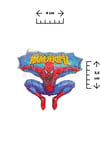 Örümcek Adam 8 Adet Geçici Çocuk Dövmesi Doğum Günü Parti Renkli Tattoo Dövme Spiderman Konsepti