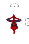 Örümcek Adam 8 Adet Geçici Çocuk Dövmesi Doğum Günü Parti Renkli Tattoo Dövme Spiderman Konsepti