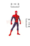 Örümcek Adam 8 Adet Geçici Çocuk Dövmesi Doğum Günü Parti Renkli Tattoo Dövme Spiderman Konsepti