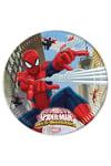 Örümcek Adam Temalı Tabak 8 Adet Spiderman Parti Doğum Günü Karakter Konsepti Lisanslı Ürün 23 Cm